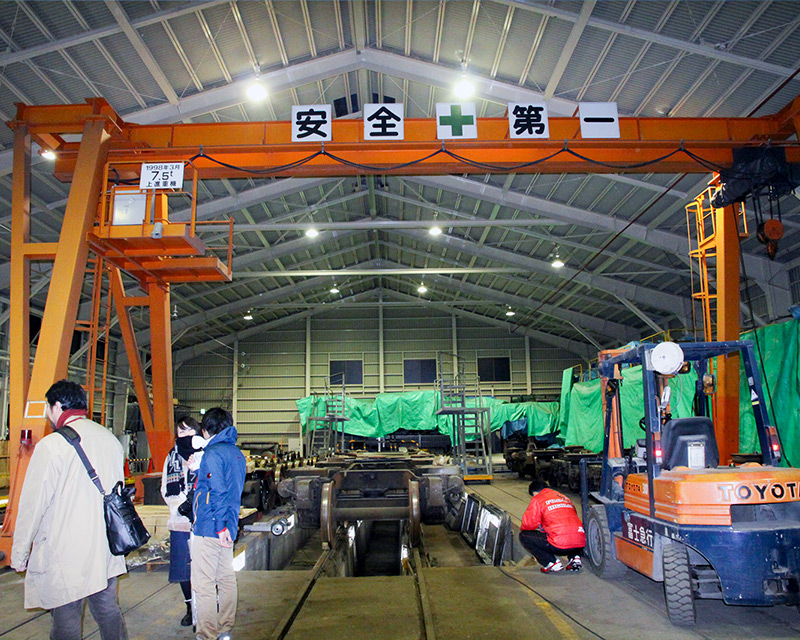 第2会場 電車修理工場