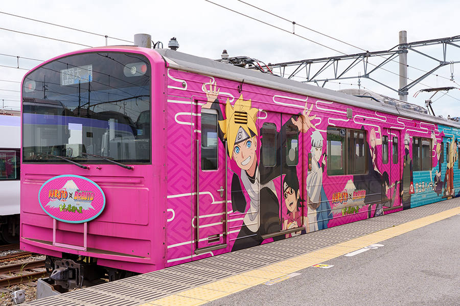 NARUTO×BORUTO 富士 木ノ葉隠れの里 コラボ電車