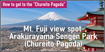 How to get to the Chureito Pagoda